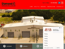 Tablet Screenshot of diamondcgranbury.com